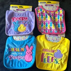 Peep bibs brand new.